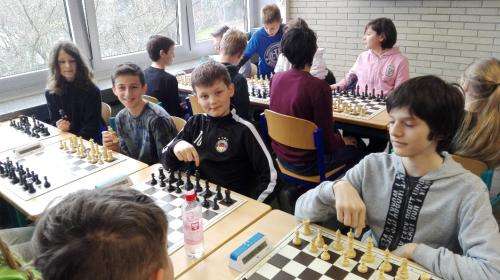 Die Teilnehmer des Schachkurses 2019